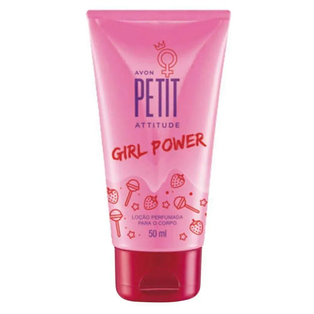 LOçãO HIDRATANTE CORPORAL AVON PETIT ATTITUDE GIRL POWER50ML