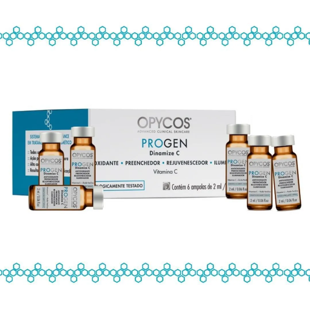 OPYCOS DINAMIZE VITAMINA C CLAREADORA E ANTIAGE OPYCOS 6 POWERDOSES DE 2ML