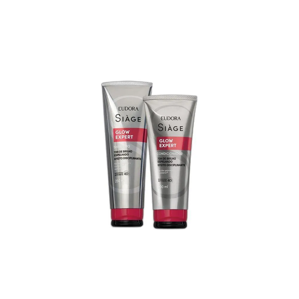 COMBO SIàGE GLOW EXPERT: SHAMPOO 250ML + CONDICIONADOR 200ML