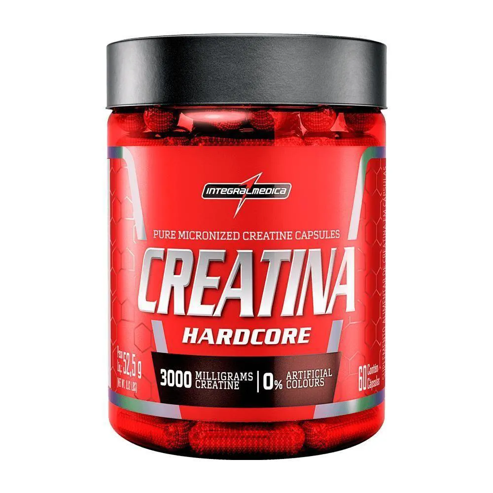 CREATINA CáPSULAS 60 CAPS SEM SABOR