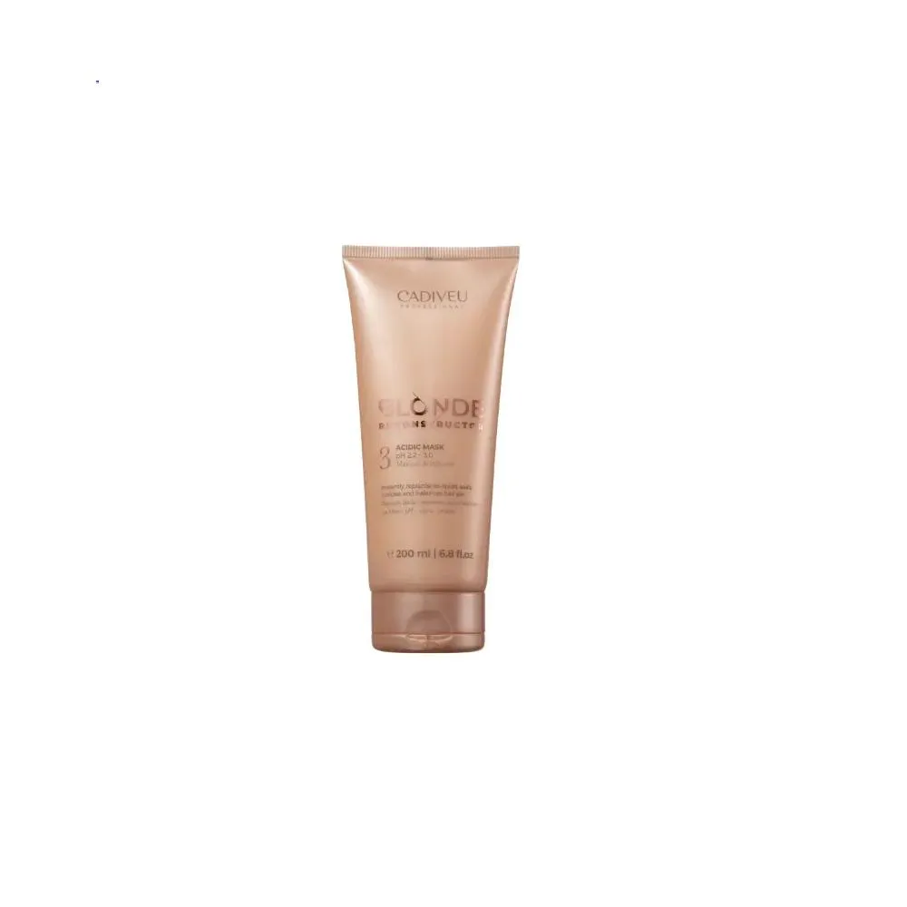 CADIVEU BLONDE RECONSTRUCTOR ACIDIC - MáSCARA ACIDIFICANTE 200ML