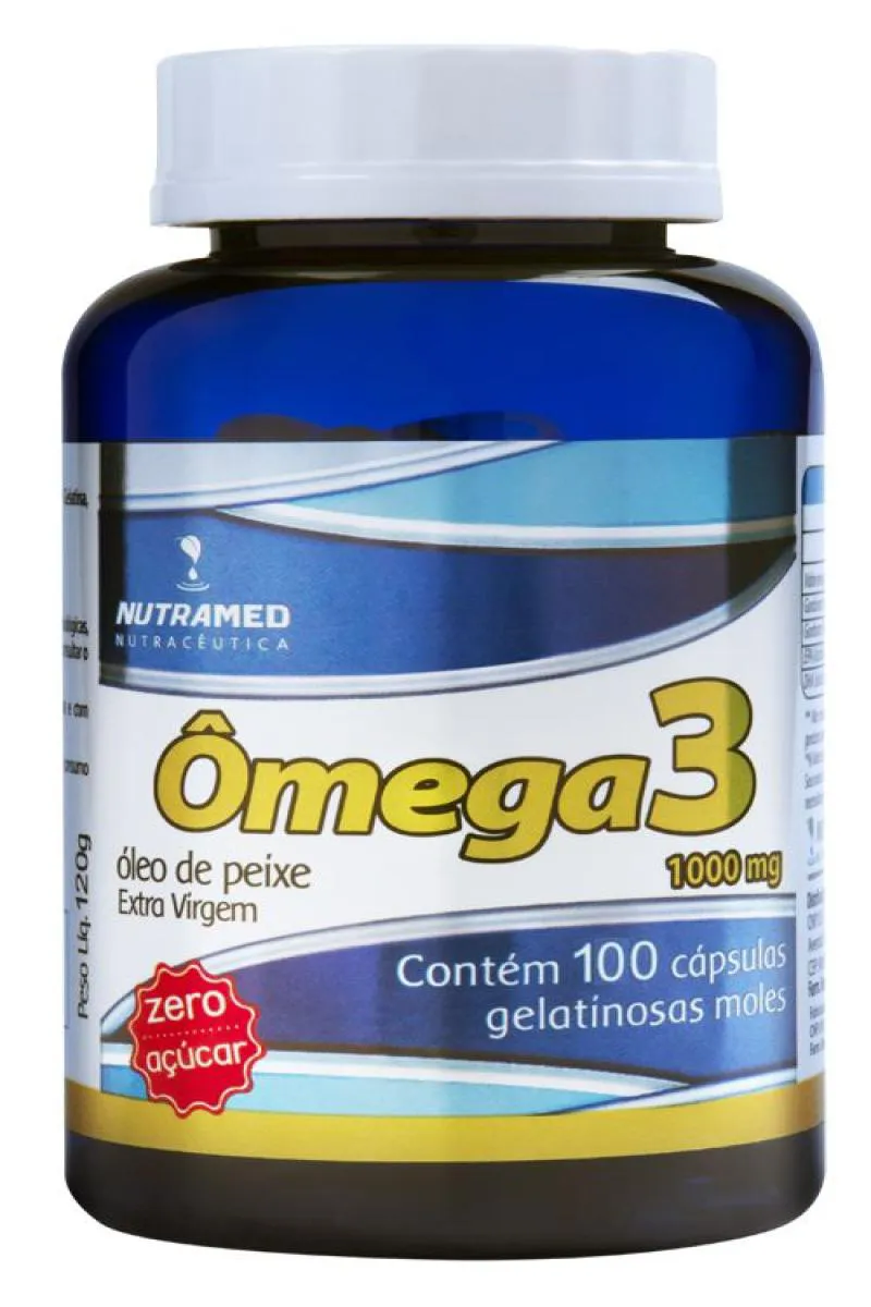 ÔMEGA 3 - 1000MG - 100 CáPSULAS