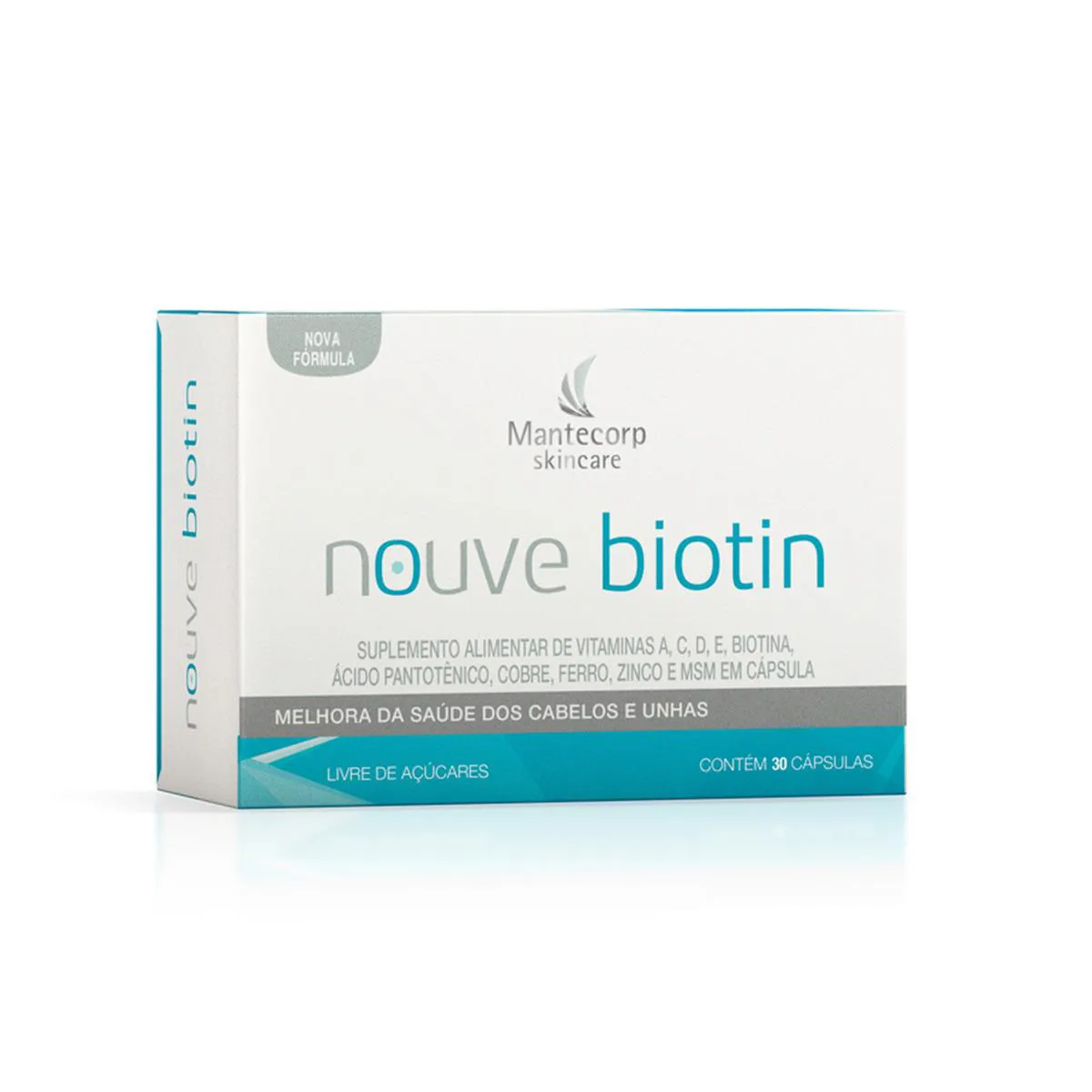 Nouve NOUVE BIOTIN 30 CAPSULAS MOLE 975576 | Droga Raia