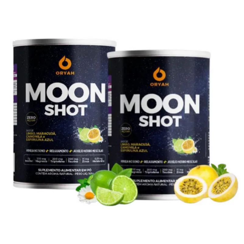 SHOT NOTURNO KIT MOONSHOT ORYAH - SABOR LIMãO