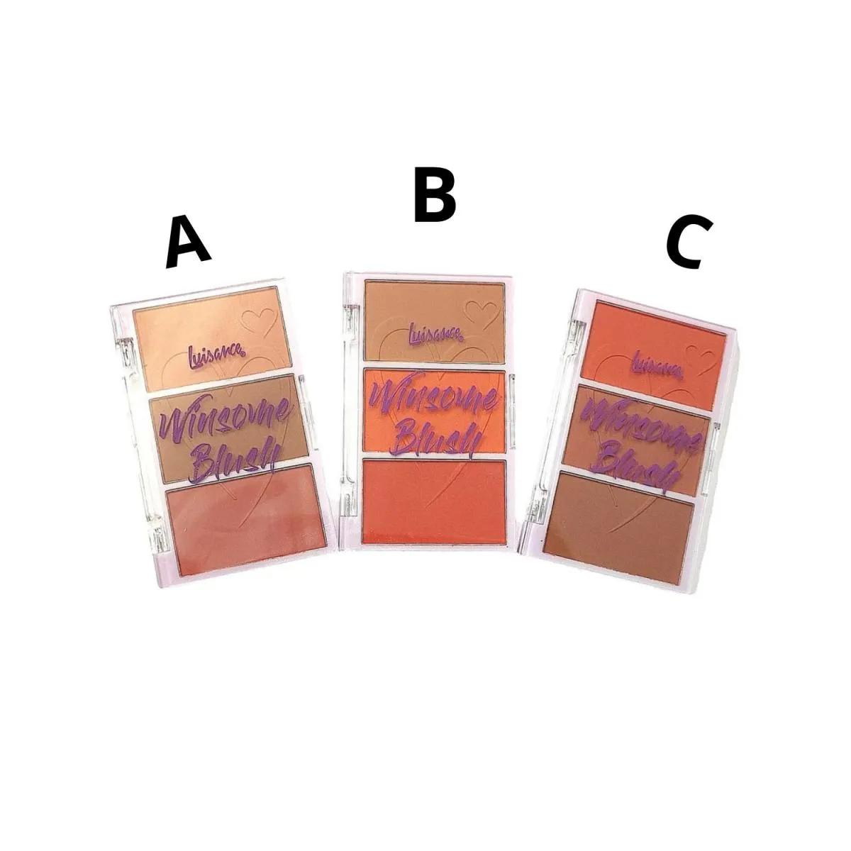 TRIO DE BLUSHES WINSOME BLUSH LUISANCE - A