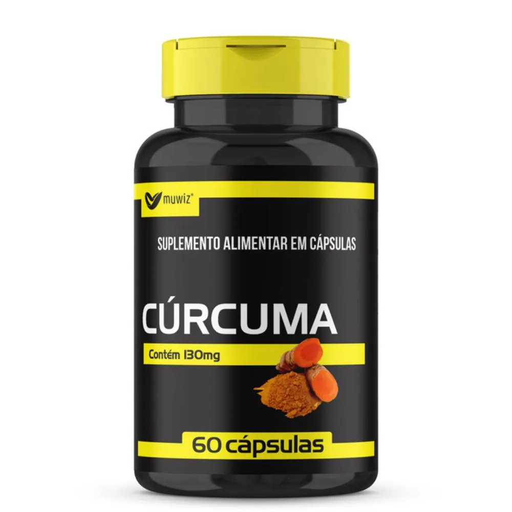 CúRCUMA LONGA (CURCUMINA) 60 CáPSULAS 500MG MUWIZ