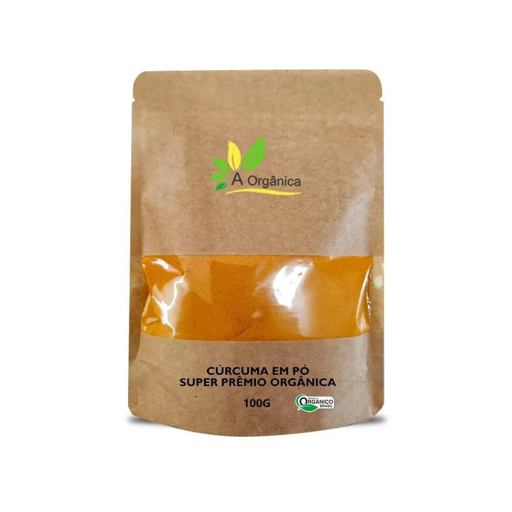 CúRCUMA EM Pó SUPER PREMIUM ORGâNICA 100G