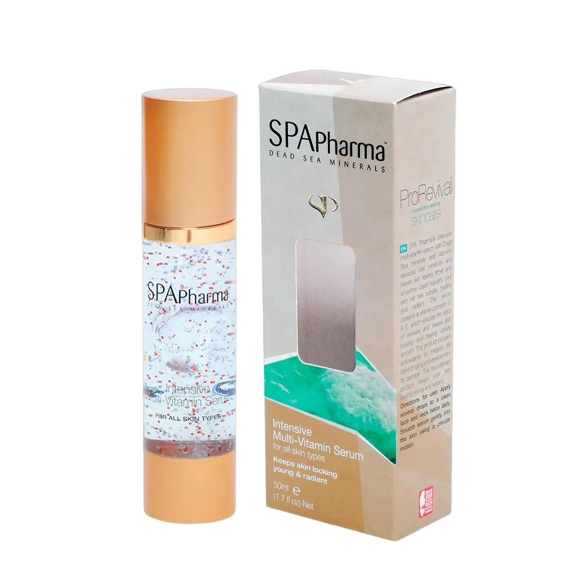 SéRUM FACIAL COM COLáGENO MULTIVITAMINAS - 50ML