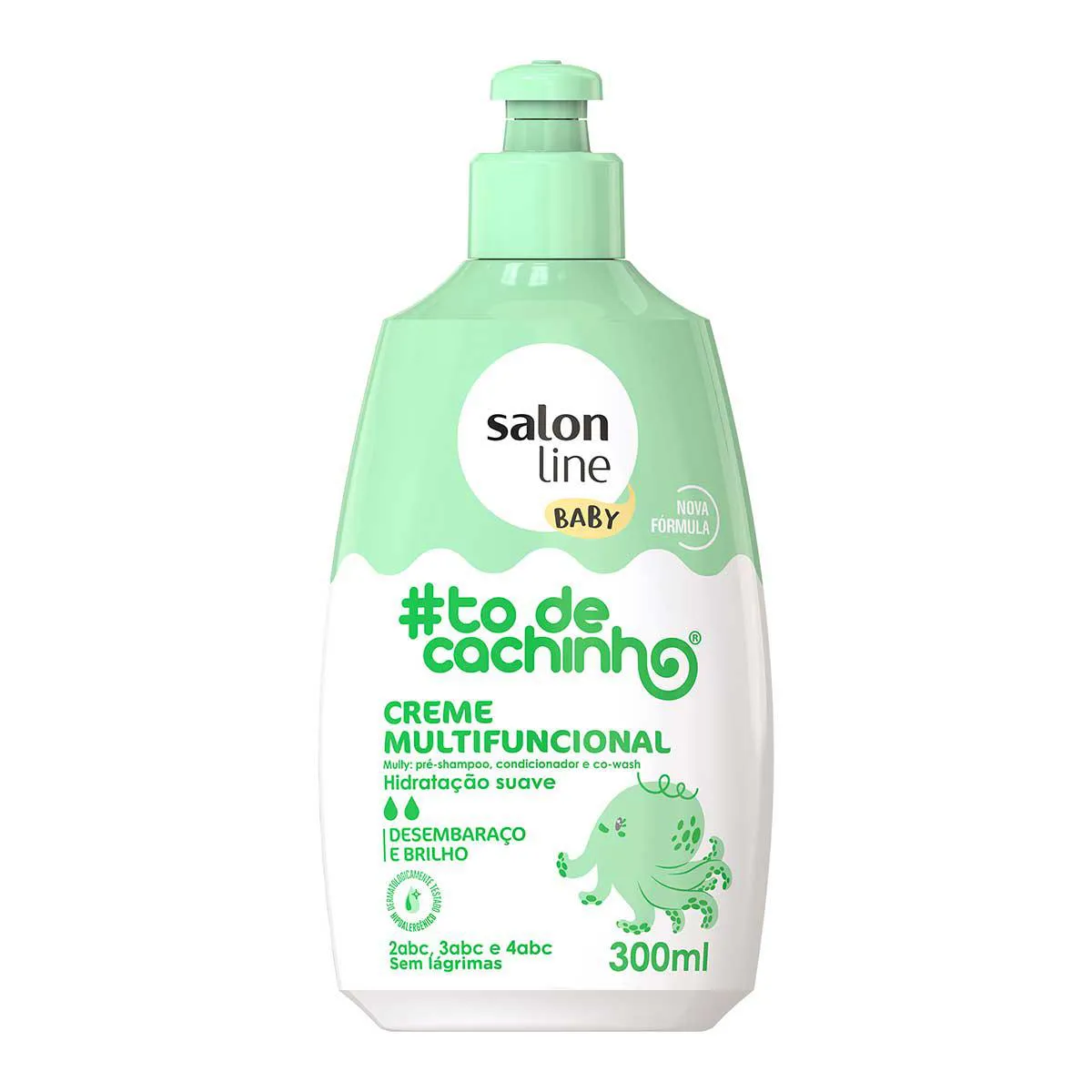 Creme para Pentear Multifuncional Salon Line #To de Cachinho Baby com 300ml