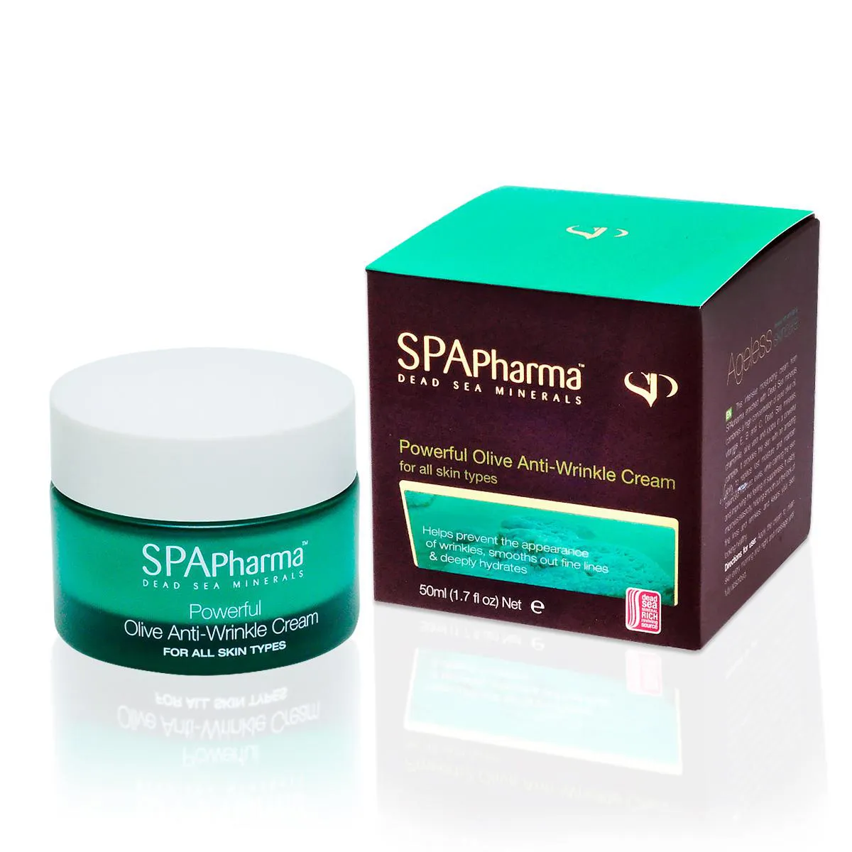 CREME ANTIRRUGAS OLIVA PREMIUM 50ML - IMPORTADO DE ISRAEL