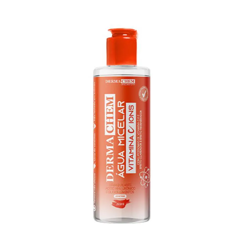 ÁGUA MICELAR VITAMINA C  250ML - DERMACHEM