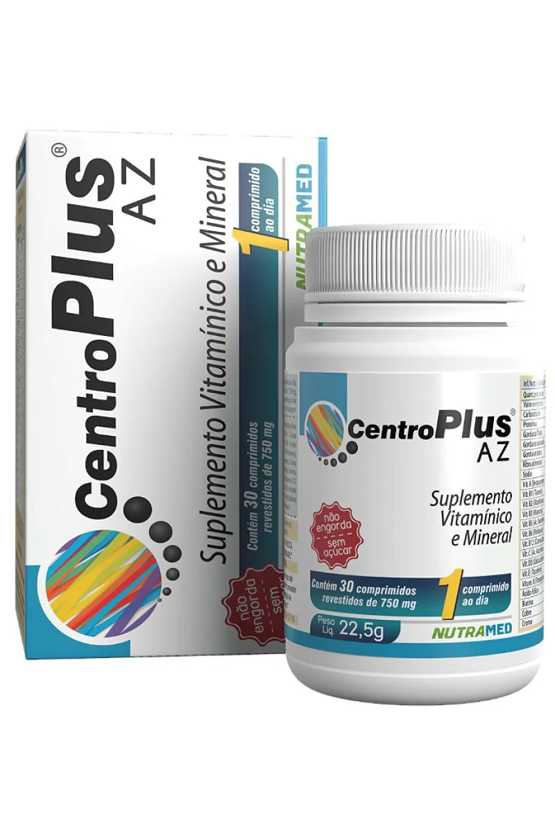 CENTROPLUS A-Z - 30 COMPRIMIDOS