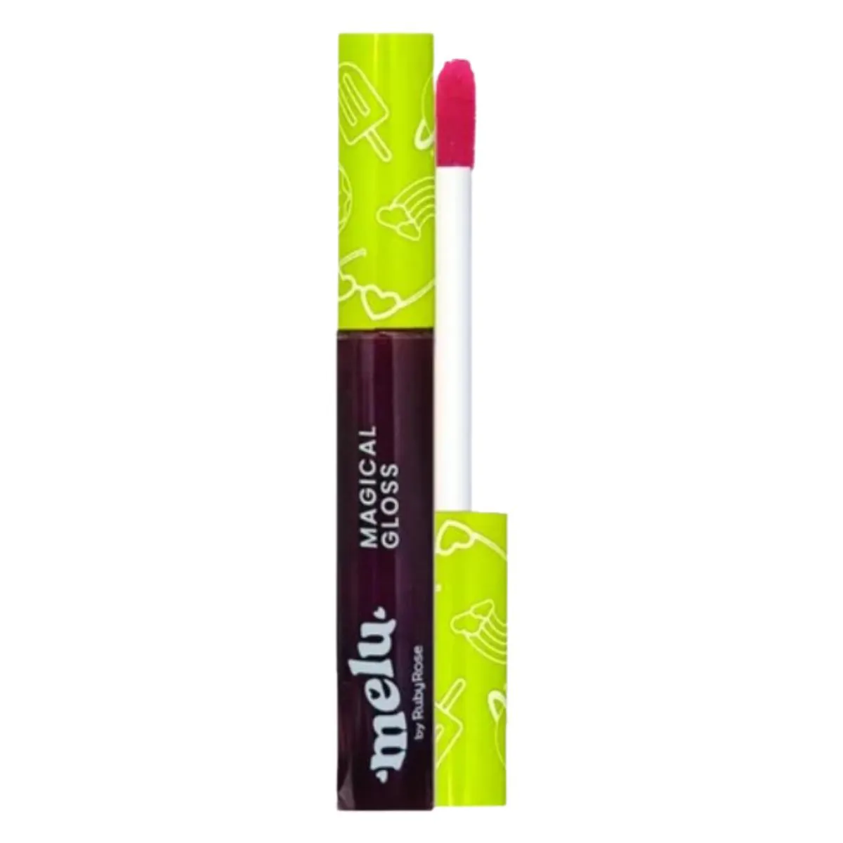 BRILHO LABIAL MAGIC GLOSS RUBY ROSE WITCH KISS EFEITO GLOSS