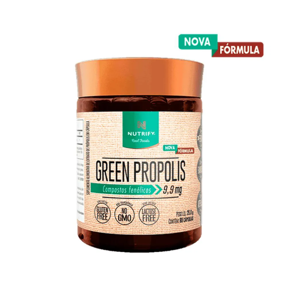 GREEN PROPOLIS 60 CÁPSULAS - NUTRIFY