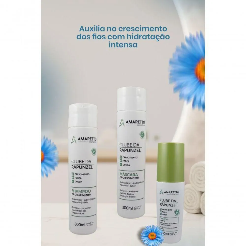KIT CLUBE DA RAPUNZEL AMARETTO