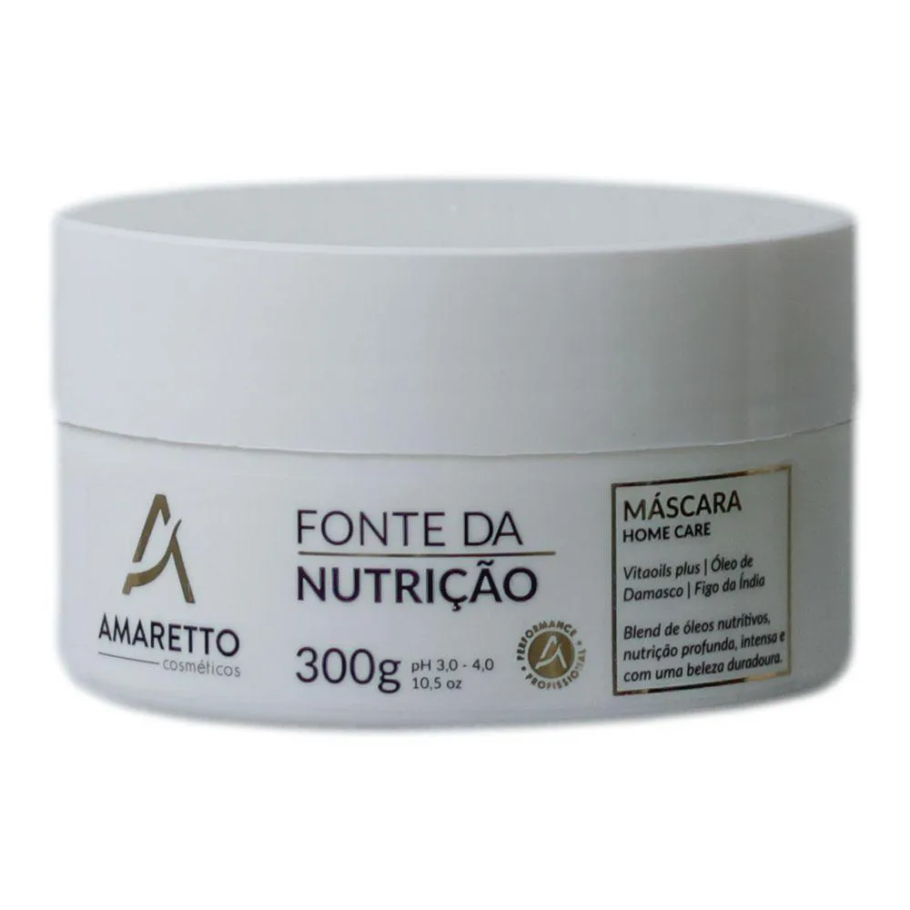 MáSCARA FONTE DA NUTRIçãO AMARETTO 300G