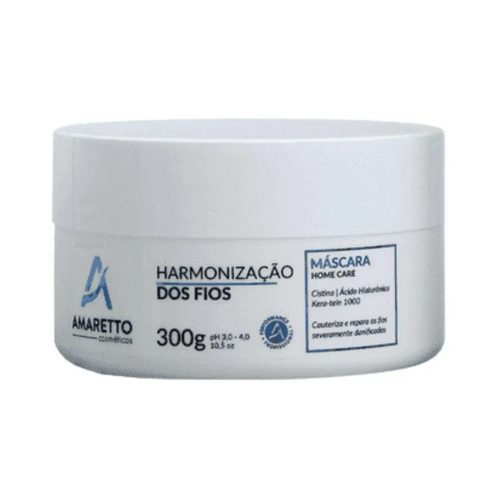 MáSCARA HARMONIZAçãO DOS FIOS AMARETTO 300G