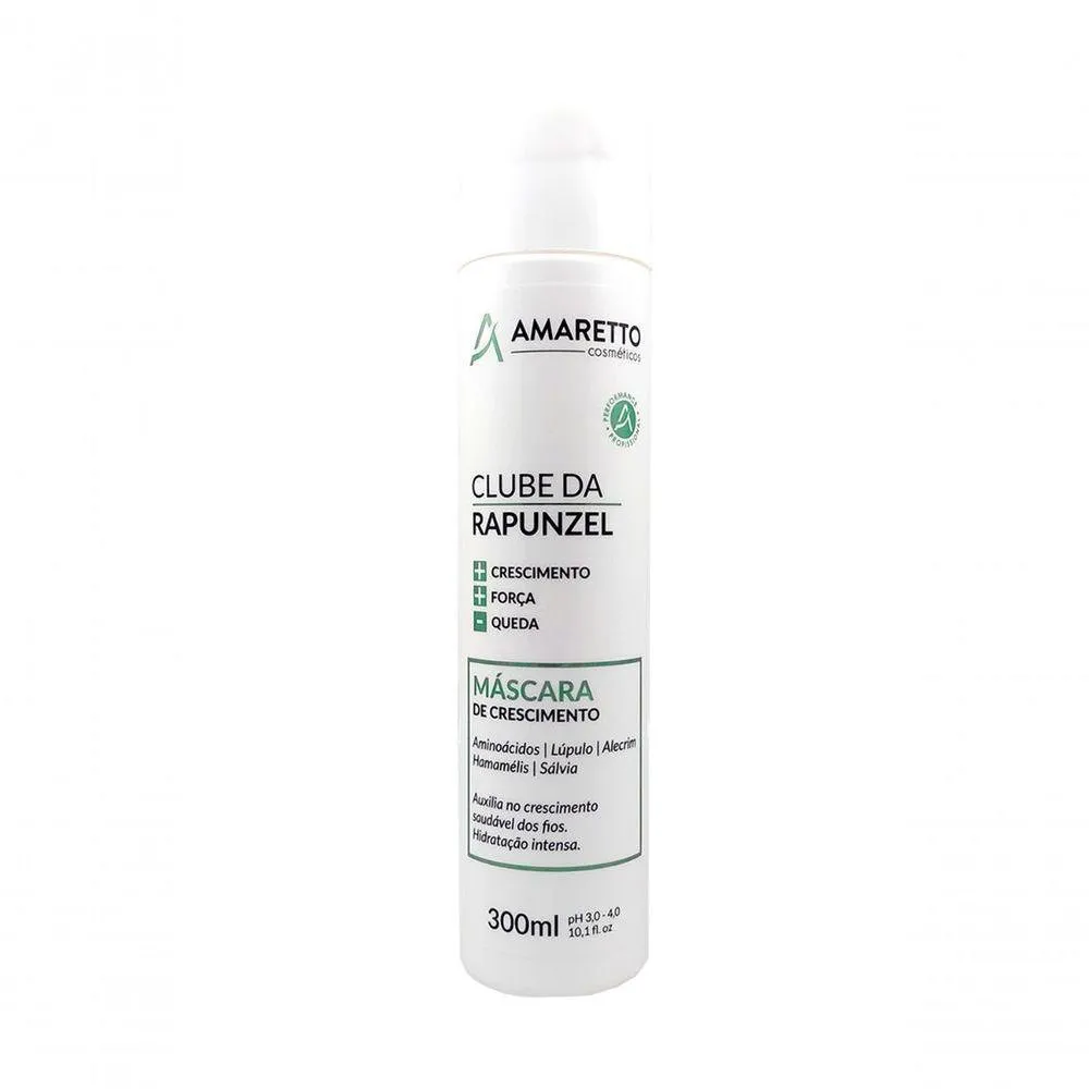 MASCARA CLUBE DA RAPUNZEL AMARETTO 300 G