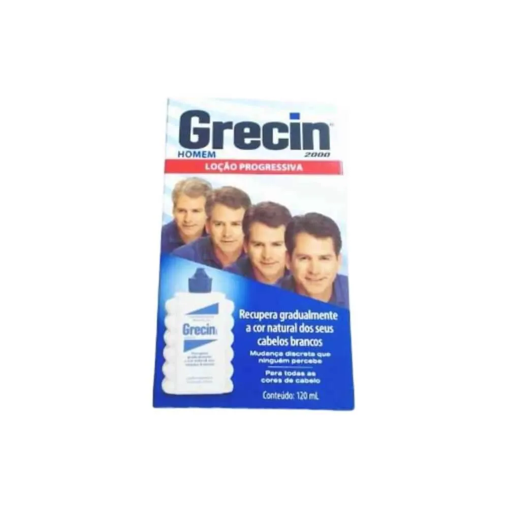 Grecin 2000 Homem Loção Progressiva 120Ml