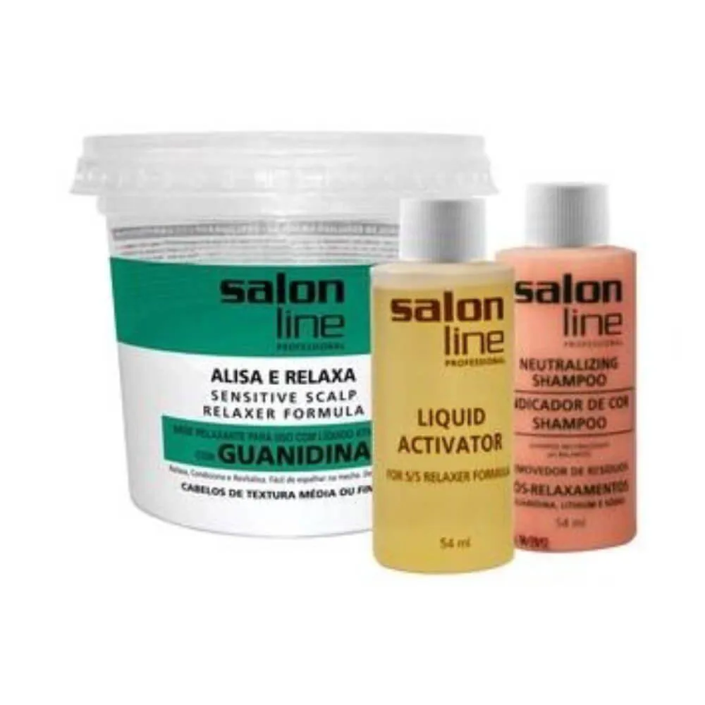 Salon Line Guanidina Sensite Scalp Cabelos Médios E Finos 218G