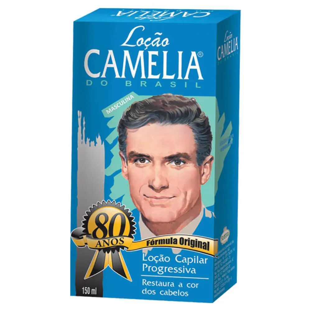 Camélia Brasil Loção Progressiva Capilar Masculina 150Ml