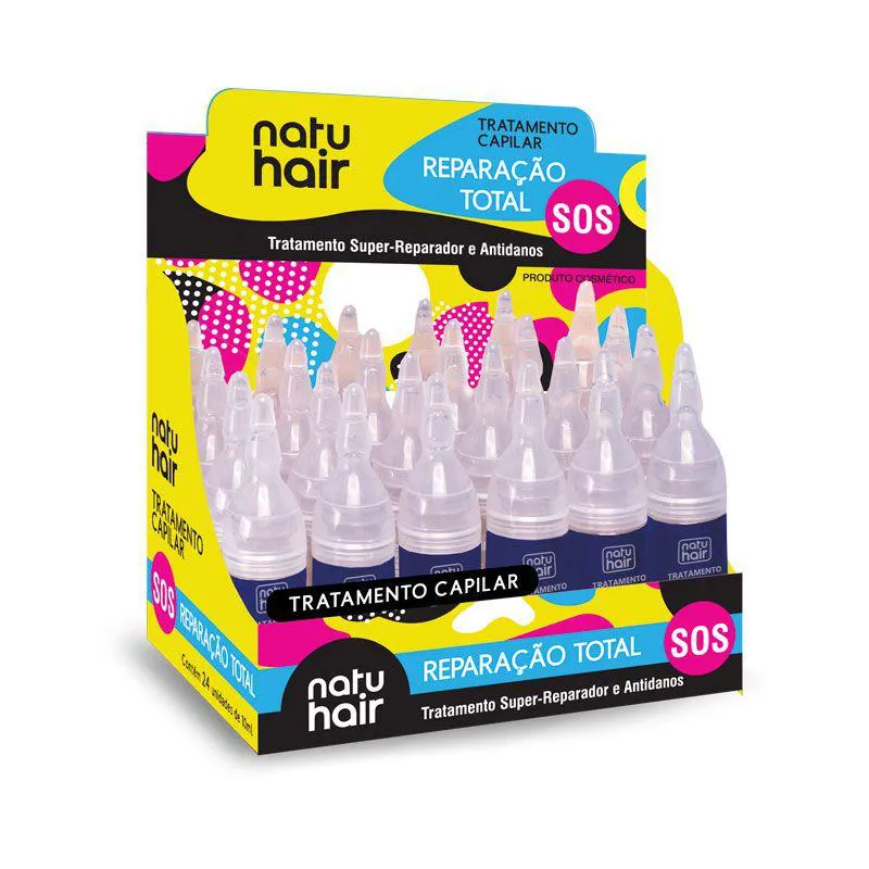 Natuhair Reparação Total Tratamento Capilar 24X10Ml