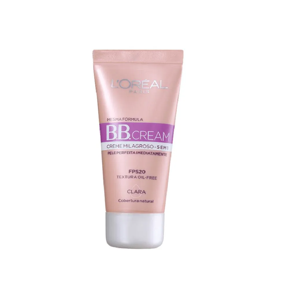 LOREAL PARIS 5EM1 FPS20 BB CREAM BASE CLARA 30ML