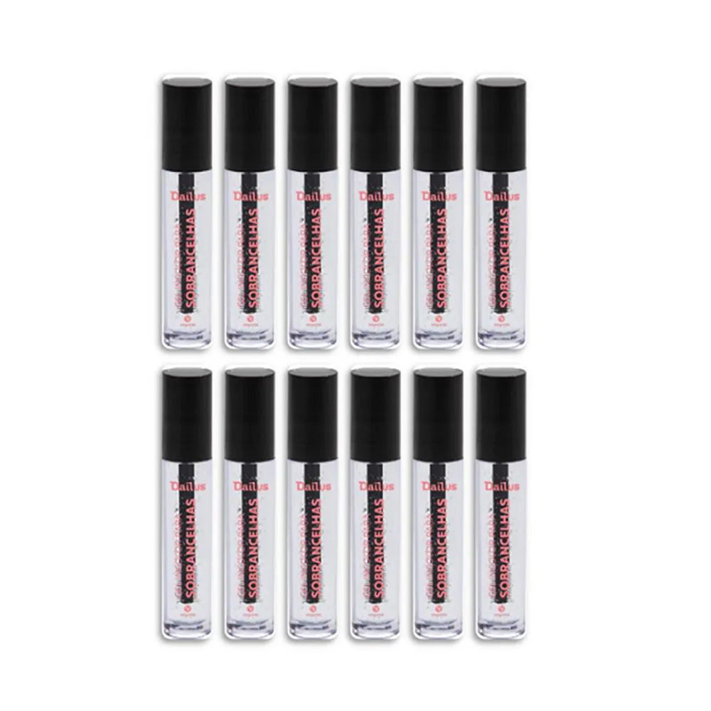 Dailus Gel Incolor Para Sobrancelhas 4Ml (12 Unidades)