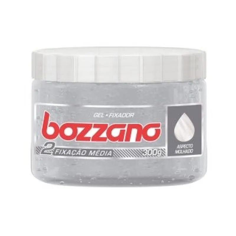 Bozzano Gel Fixador Brilho Molhado 300G