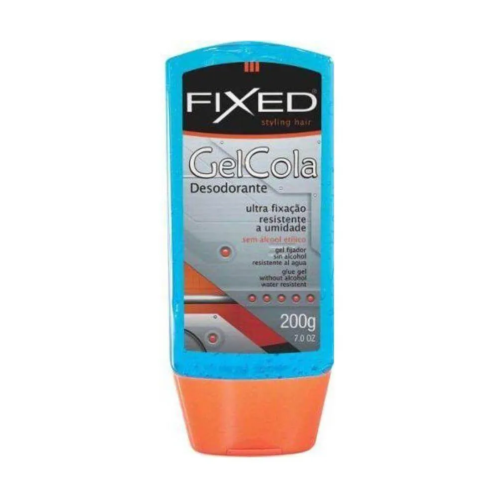 Fixed Gel Cola Bisnaga Azul 200G