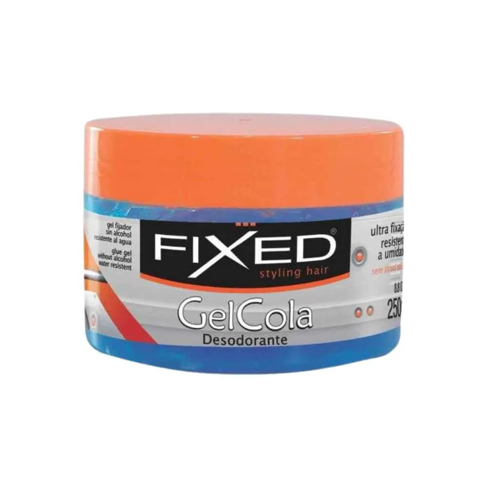 Fixed Gel Cola Azul 250G