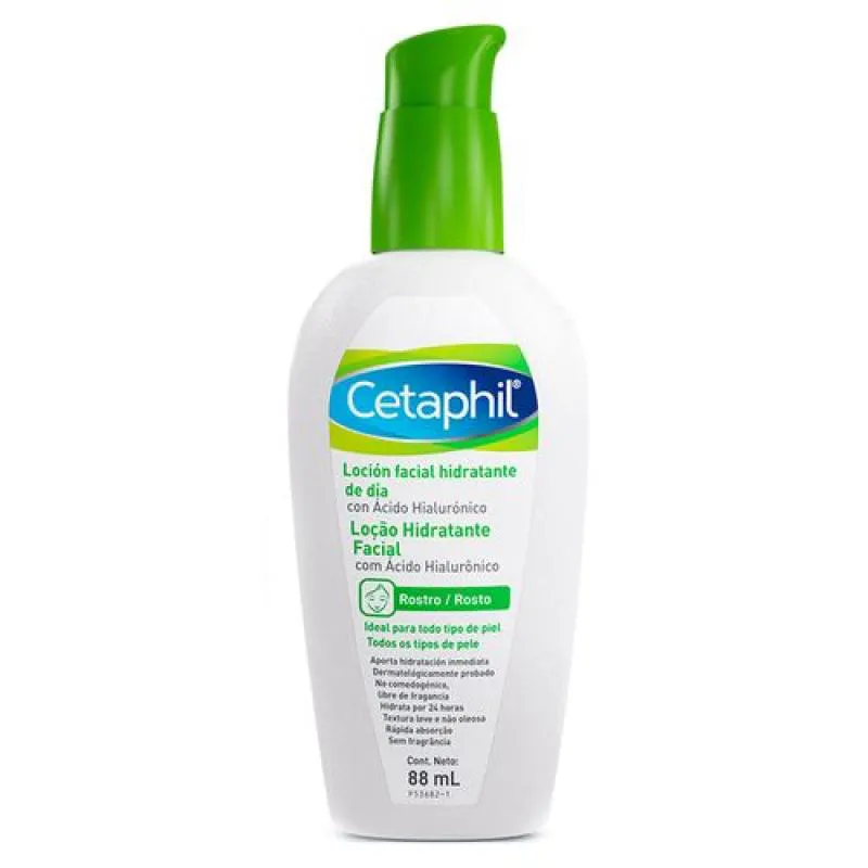 Loção Facial Hidratante Cetaphil Ácido Hialurônico 88ml