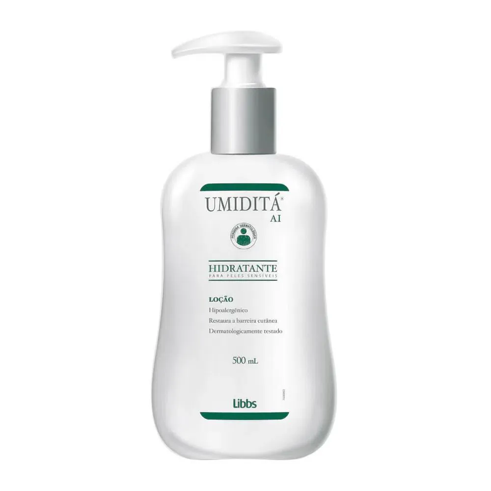 Libbs Umiditá A.I. Loção Hidratante Para Peles Sensíveis 500Ml