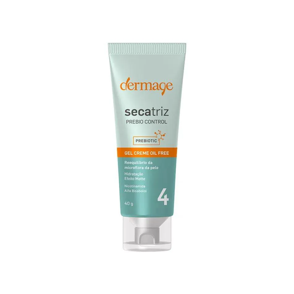Hidratante Facial Gel Creme Oil Free Dermage Secatriz Prebio Control 40G
