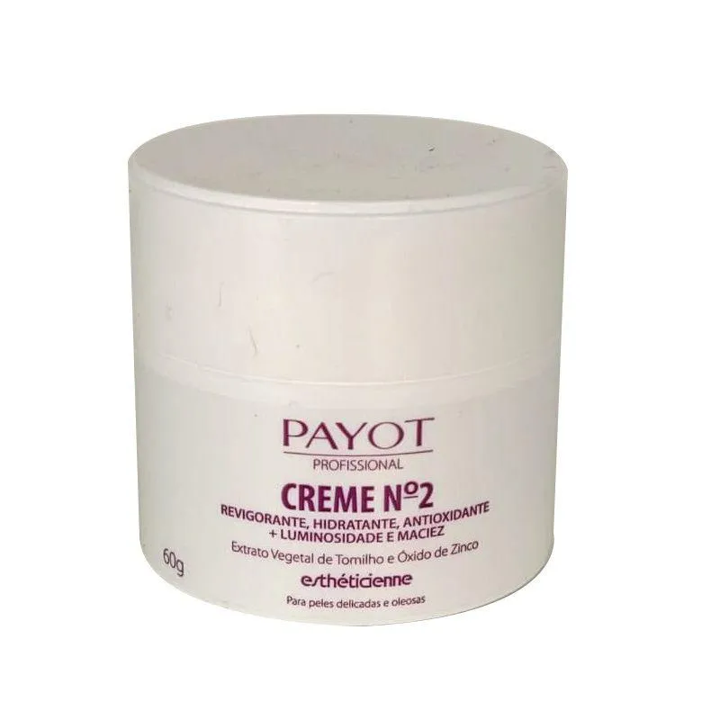CREME NúMERO 2 HIDRATANTE PAYOT 60G