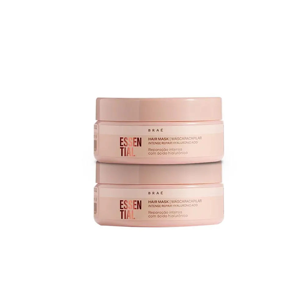 Kit Braé Essential - Máscara 200G (2 Unidades)