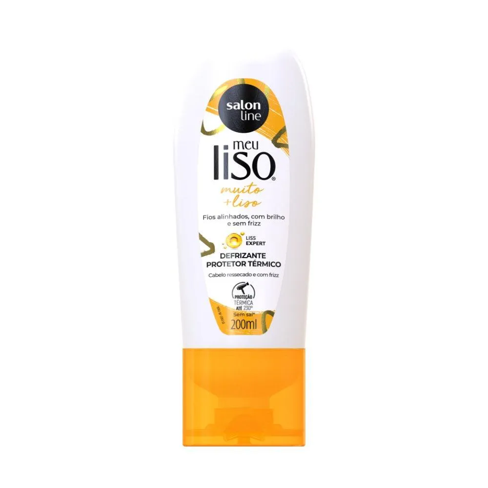 Defrizante Salon Line Meu Liso #Maiz Liso Amido Milho 200Ml