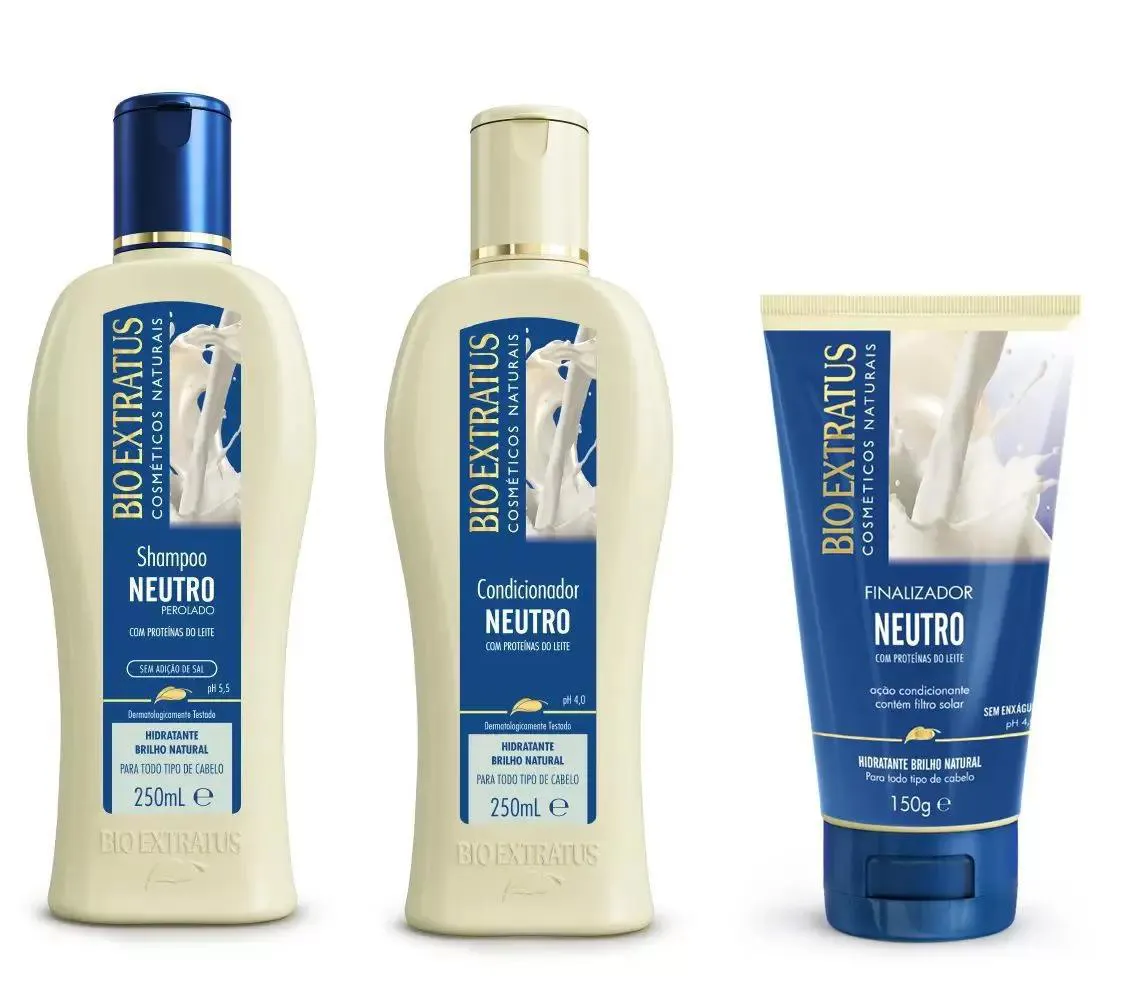 Kit Bio Extratus Neutro Proteínas Do Leite ( 3 Produtos )