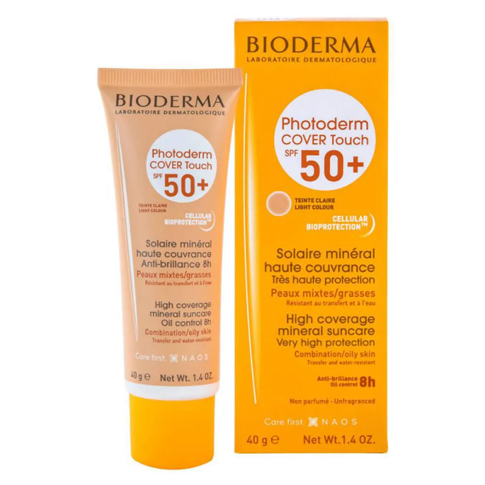 Photoderm Cover Touch Fps50+ Cor Clara 40Ml Bioderma