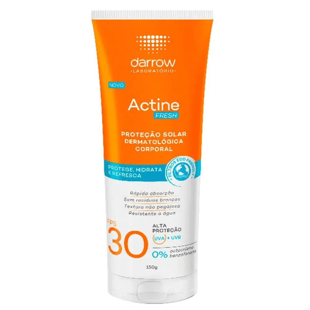 Darrow Actine Fresh Protetor Solar Spf30 150G