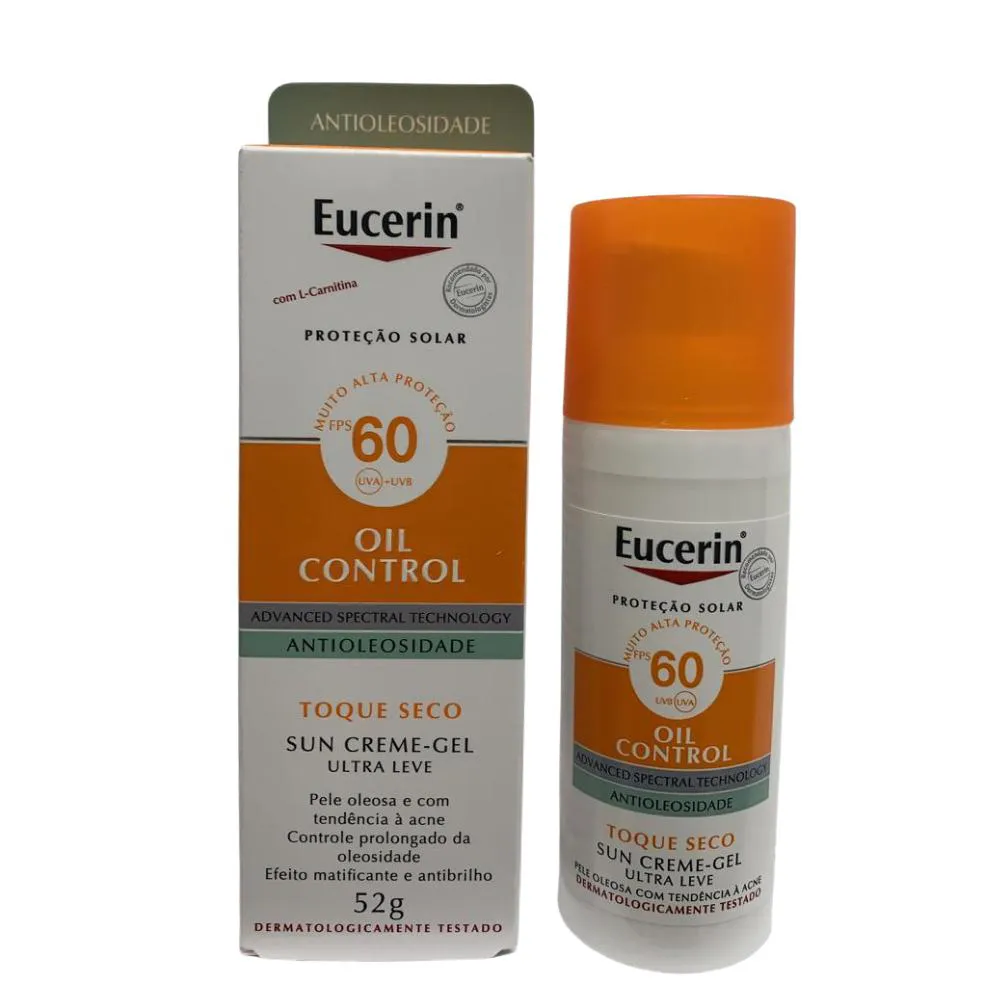 Eucerin Sun Oil Control Creme Gel  Fps60 52G