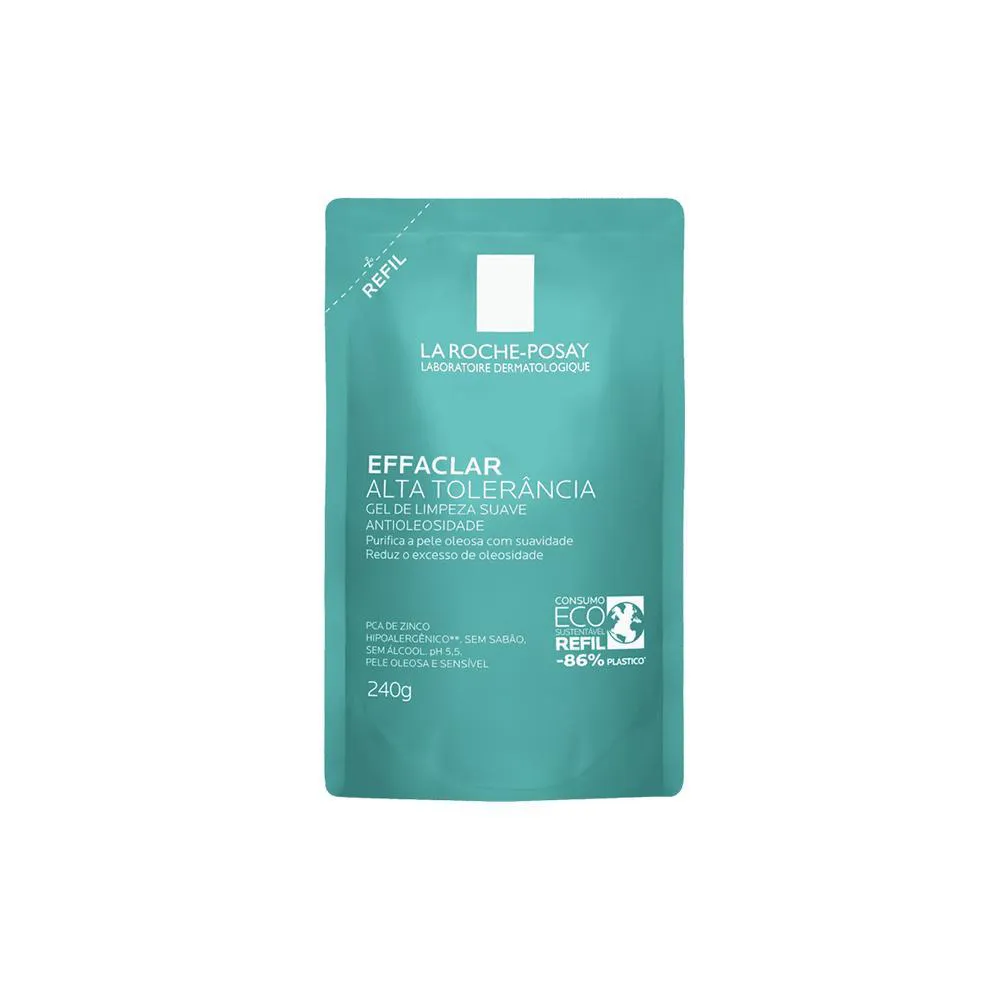 La Roche-Posay Effaclar Alta Tolerância Refil Gel De Limpeza 240G