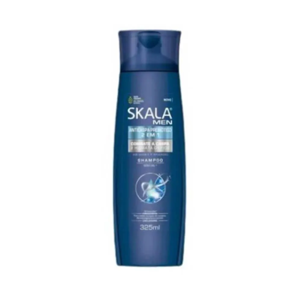 Shampoo Anticaspa Skala For Men Prevenção da Queda 325ml