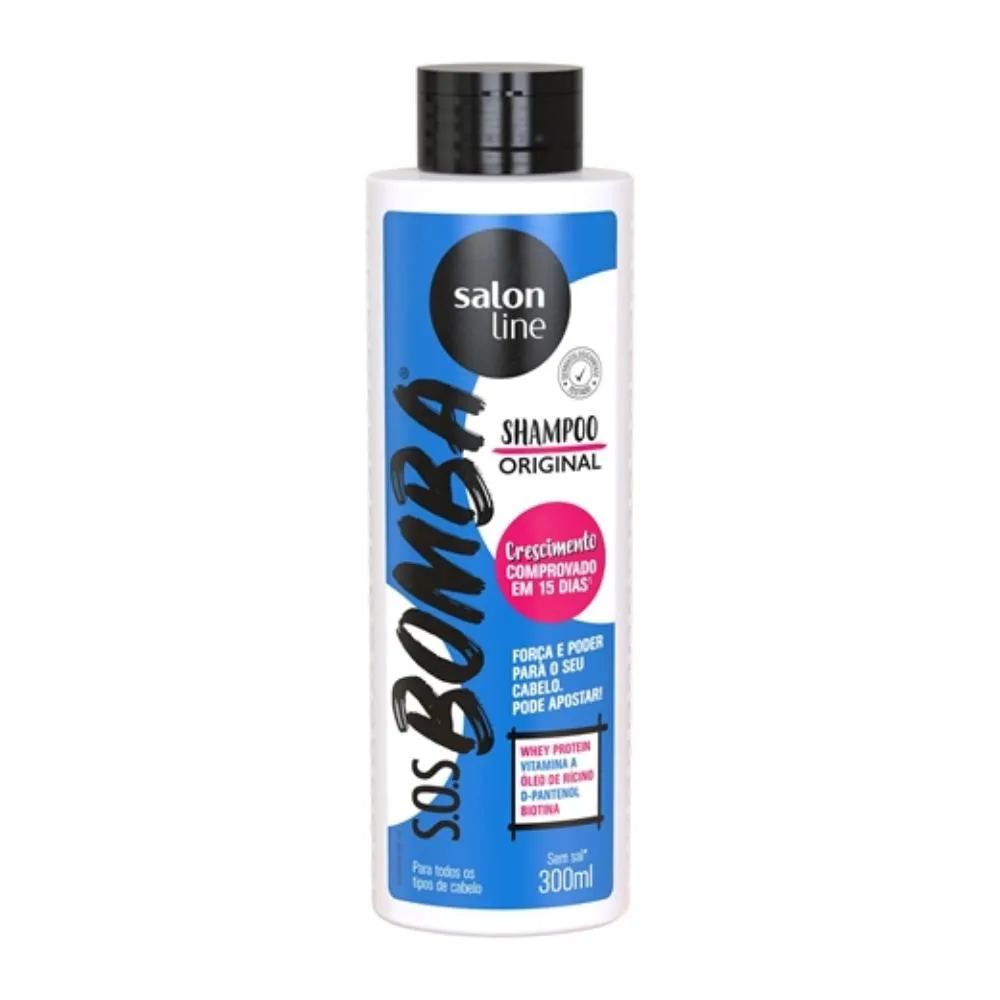 Shampoo Anticaspa Salon Line SOS Bomba 300ml