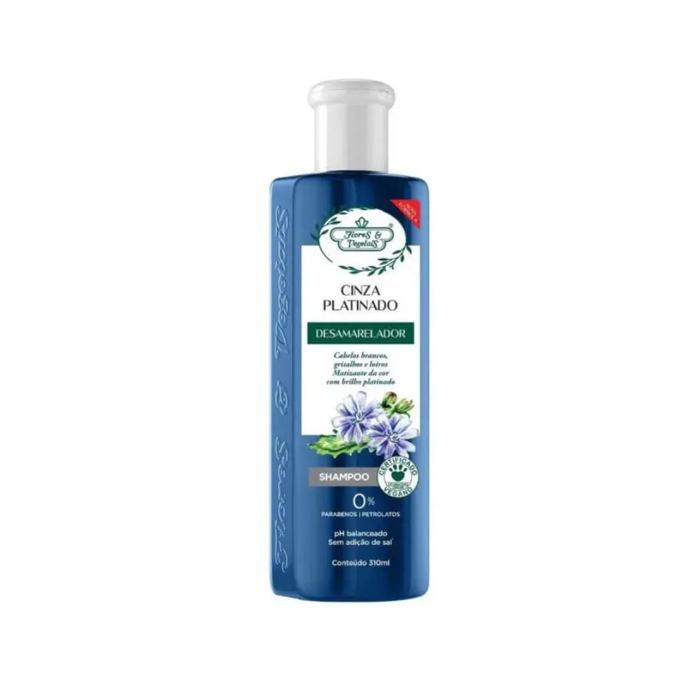 Flores & Vegetais Matizante Platinado Shampoo 310Ml