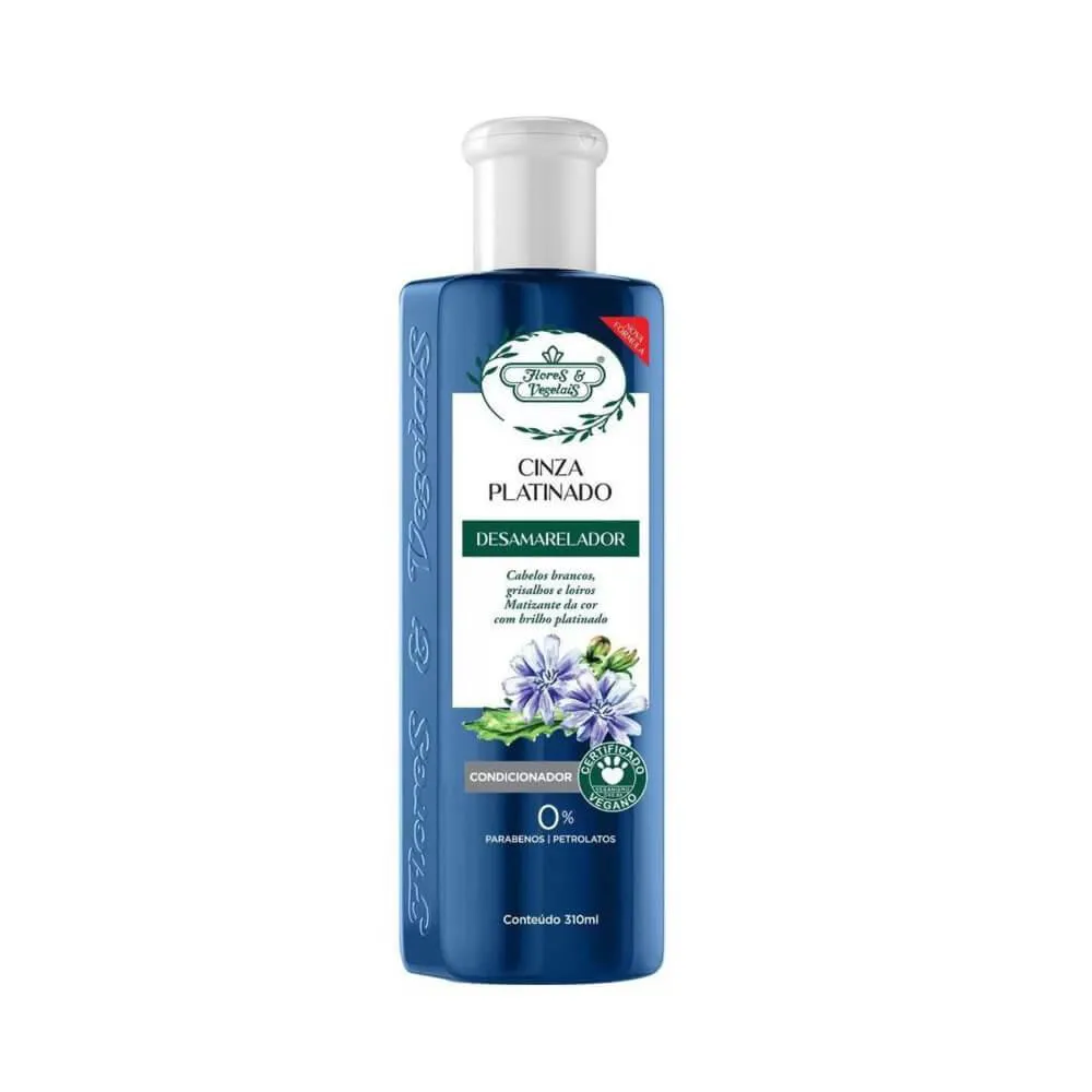 Flores & Vegetais Matiz Platinado Condicionador 300Ml