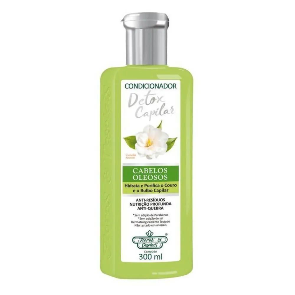 Flores & Vegetais Detox Capilar Condicionador 310Ml