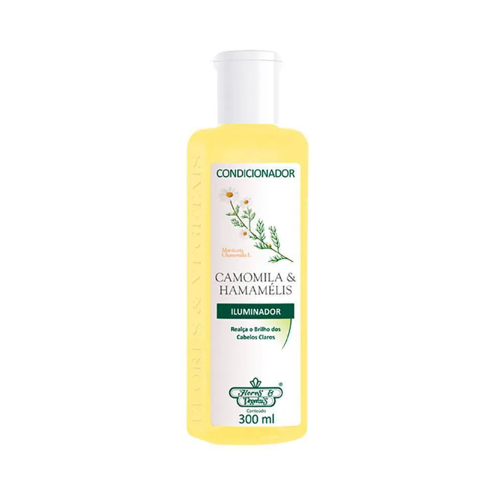 Flores & Vegetais Camomila E Hamamelis Condicionador 300Ml