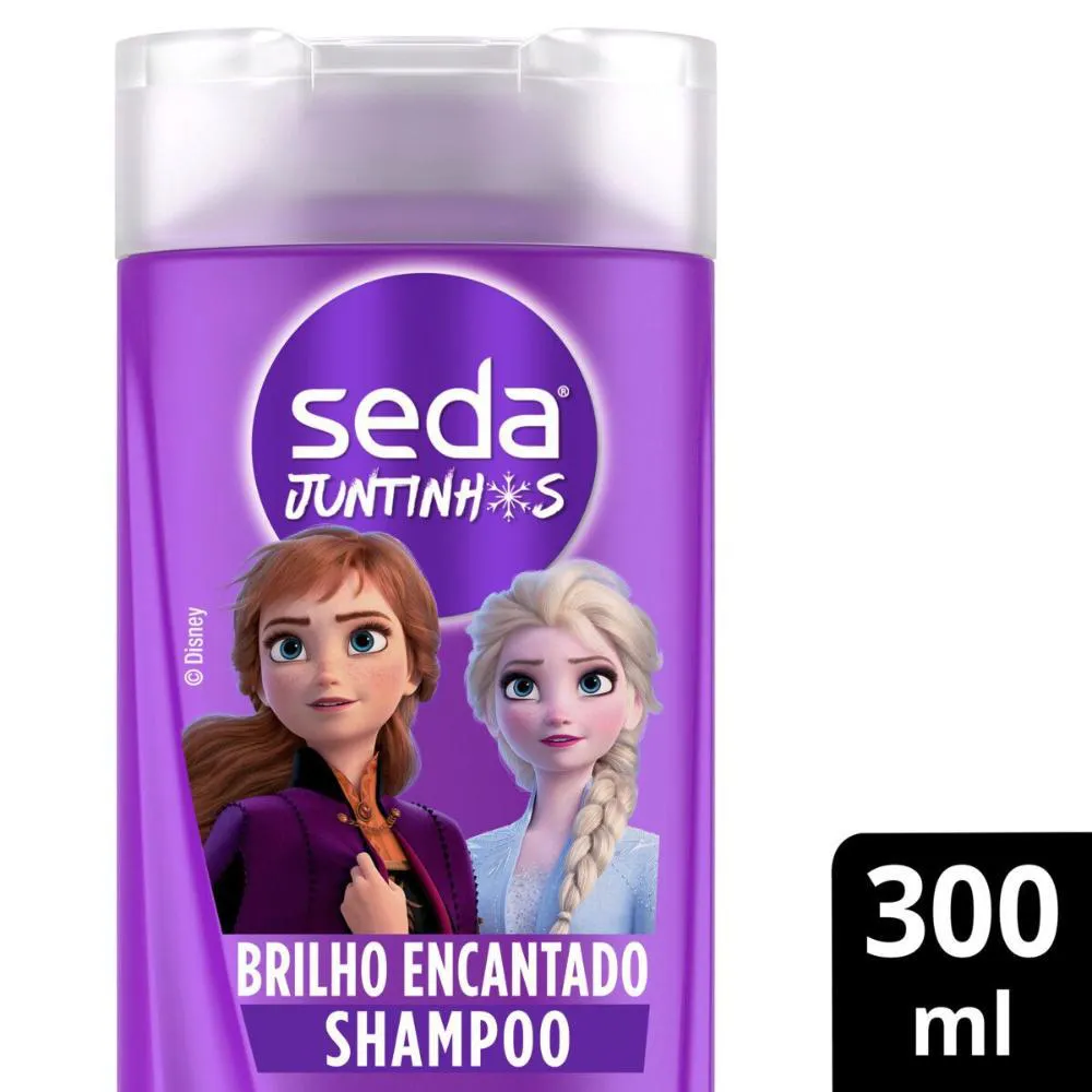 Shampoo Seda Juntinhos Frozen Brilho 300ml