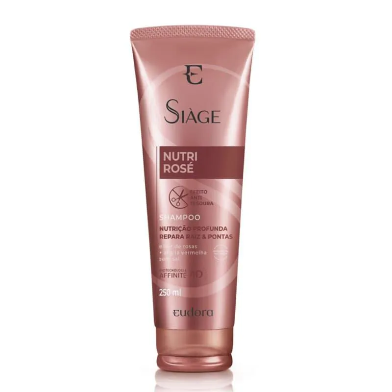 Shampoo Siàge Nutri Rosé Reparação 250ml